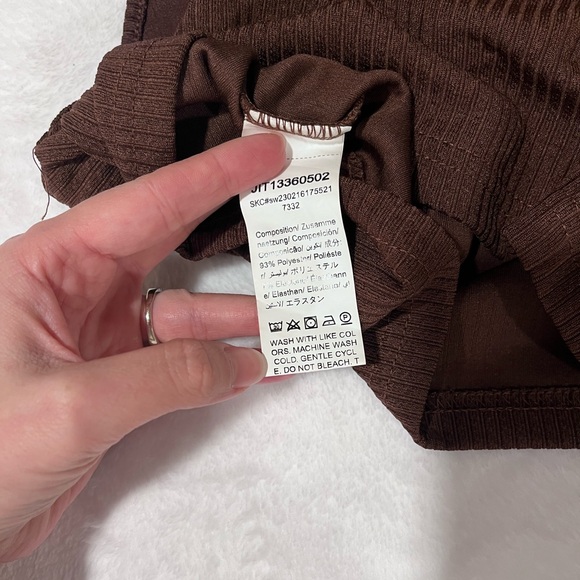 NWT SHEIN Cropped Sleeveless Shirt size large - Picture 6 of 6